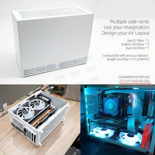 [PCNGON] Vỏ case máy tính mini ITX SGPC K88