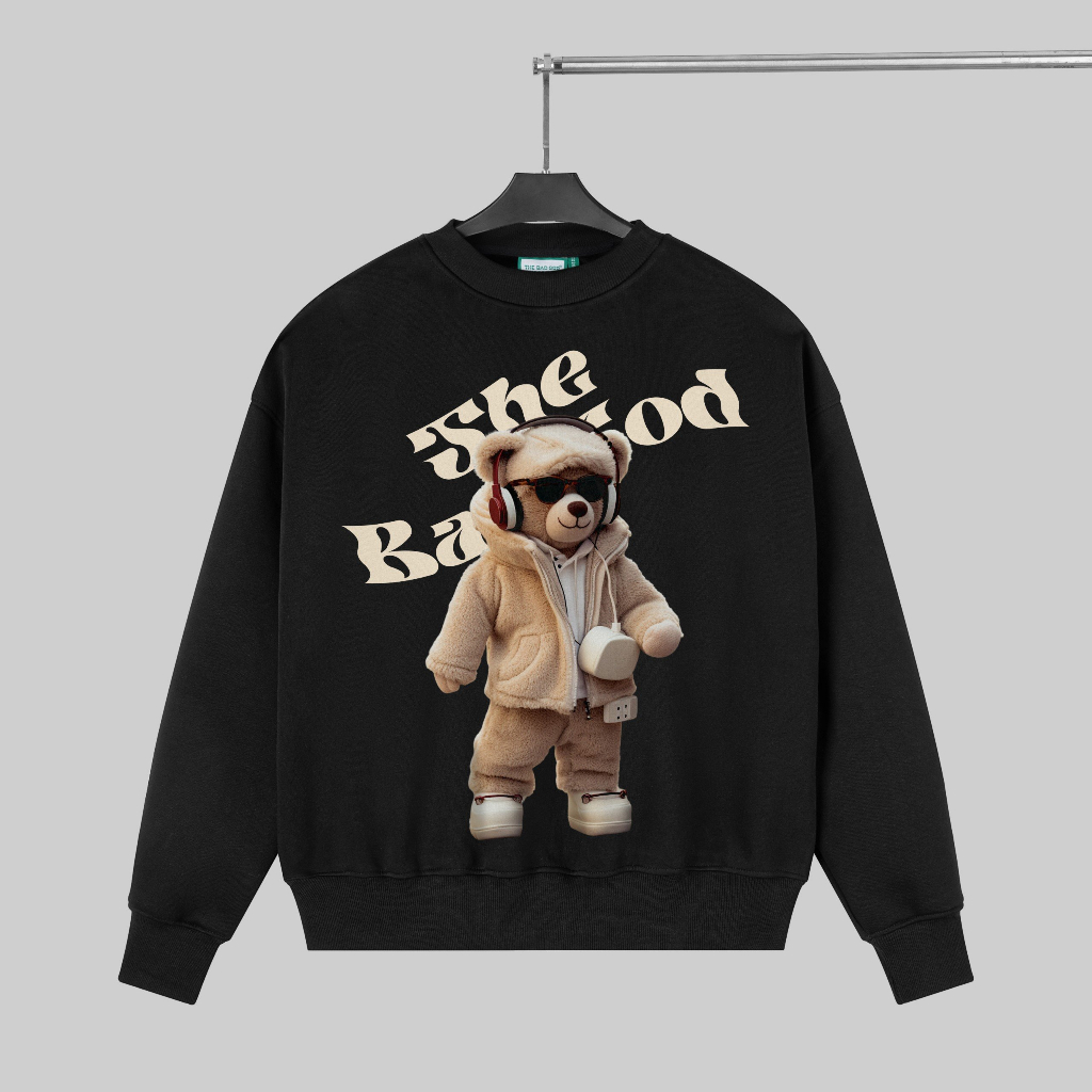 Áo sweater The Bad God Music Teddy