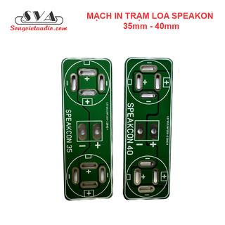 Mạch in trạm loa speakon