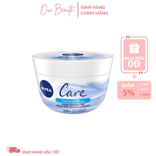 Kem dưỡng ẩm Nivea Care Intensive Pflege chống khô da, nứt nẻ, hàng Đức 200ml Ouibeaute
