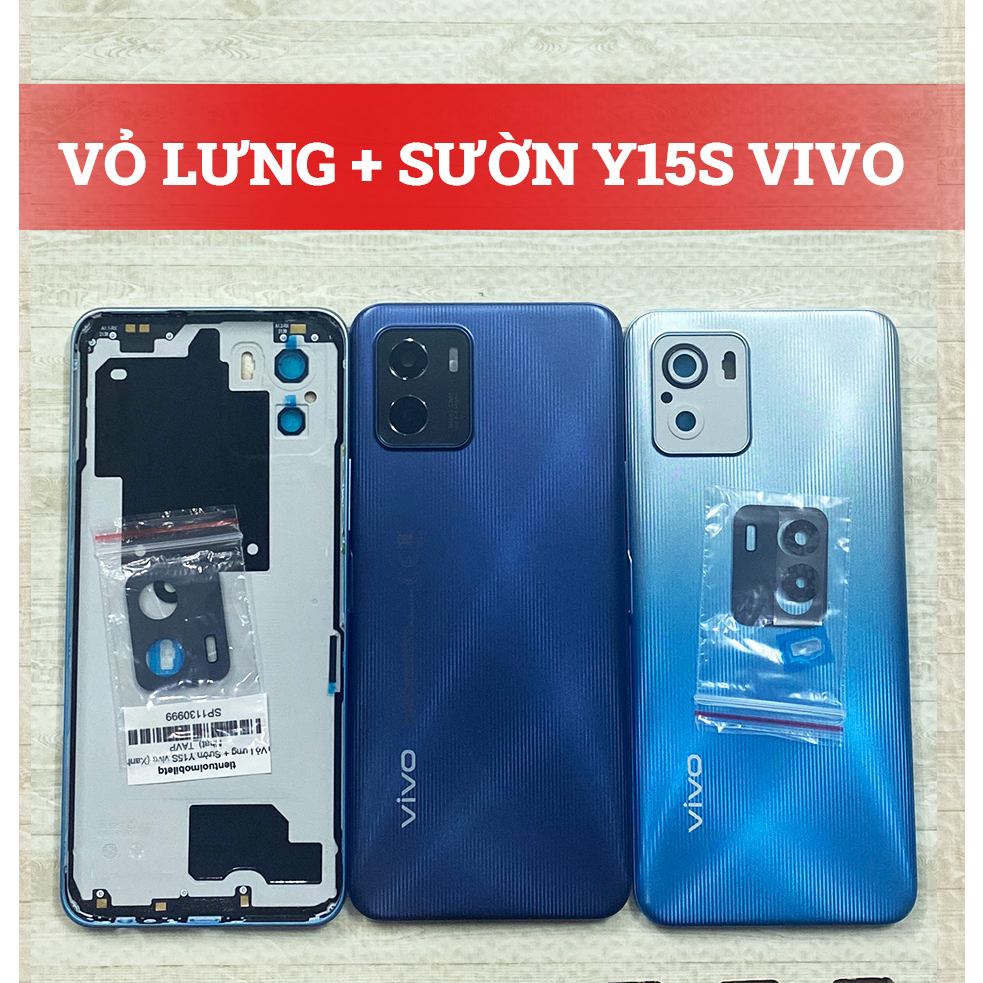 Vỏ Lưng + Sườn Y15S/Y15A Vivo