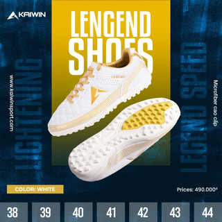 Chinh phục sân cỏ siêu phẩm giày kaiwin legend mẫu mới cao cấp