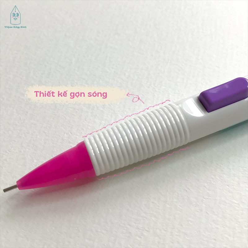 Bút chì kim bấm cạnh Pentel Techniclick cỡ ngòi 0.5mm