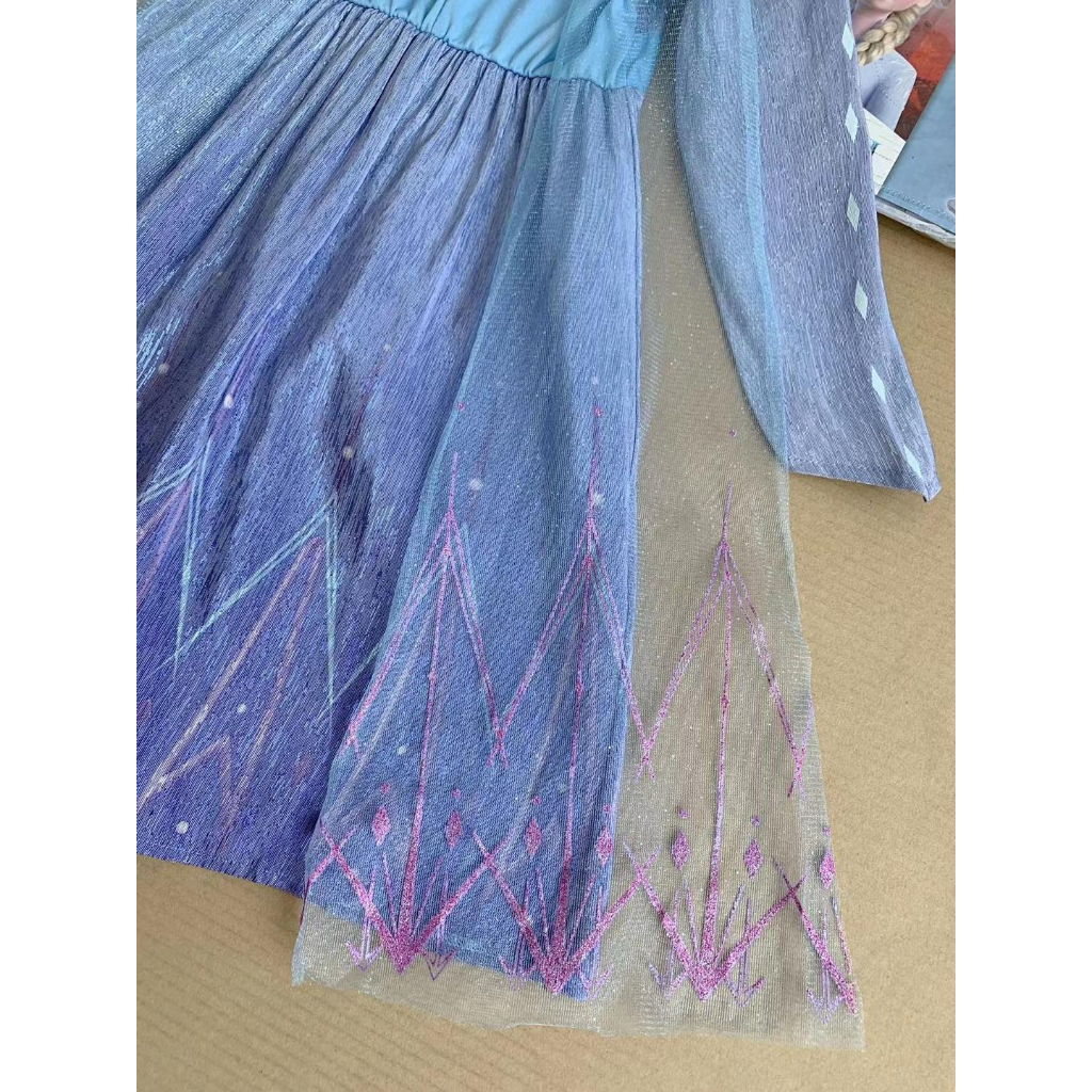 Váy hoá trang elsa siêu hot bé gái