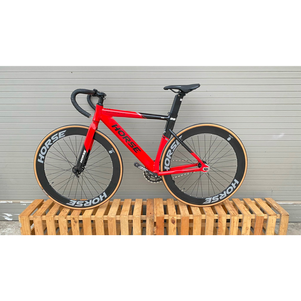 Xe Đạp Fixed Gear Horse Khung Nhôm Không Mối Hàn