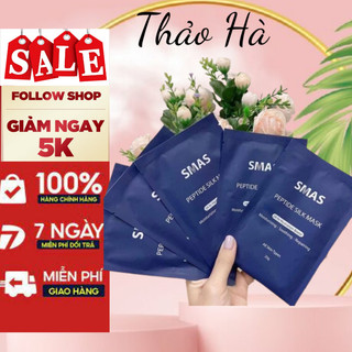 [Hàng C.ty] Mặt Nạ SMAS Peptide Silk Mask Nhật , Mặt Nạ Dưỡng Và Phục Hồi Da