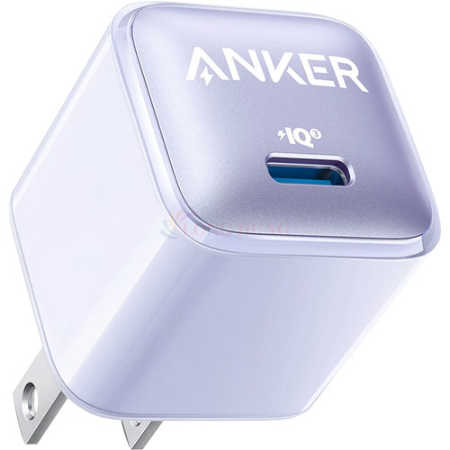 Cốc sạc Anker 511 Nano Pro 1Type-C 20W PIQ 3.0 A2637 - Hàng chính hãng