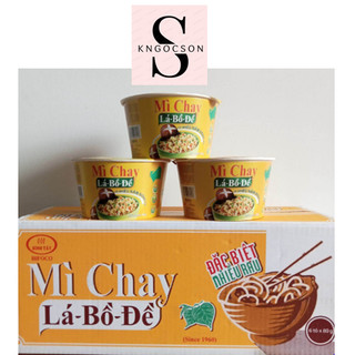 Date mới - Mì Tô Chay Lá Bồ Đề Vegetable Instant Noodle Bowl