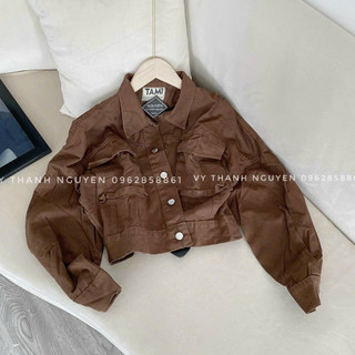 Áo khoác kaki 4 màu hot nhất hiện nay ms20