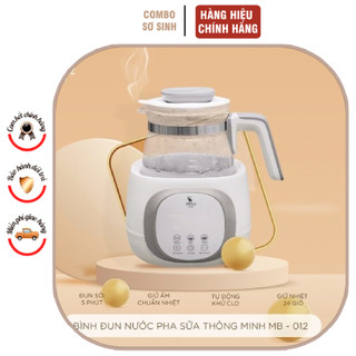 (Phiên bản mới nhất) Bình đun nước pha sữa Thông Minh MOAZ BÉBÉ MB-012 "Hàng chính hãng bảo hành 1 năm''