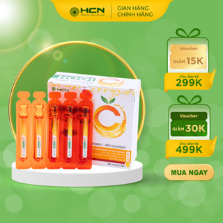 Ống Vitamin C Hogi Bổ Sung Vitamin C và Kẽm Gluconate Tăng Cường Sức Khỏe Làm Sáng Da | Hộp 20 Ống 