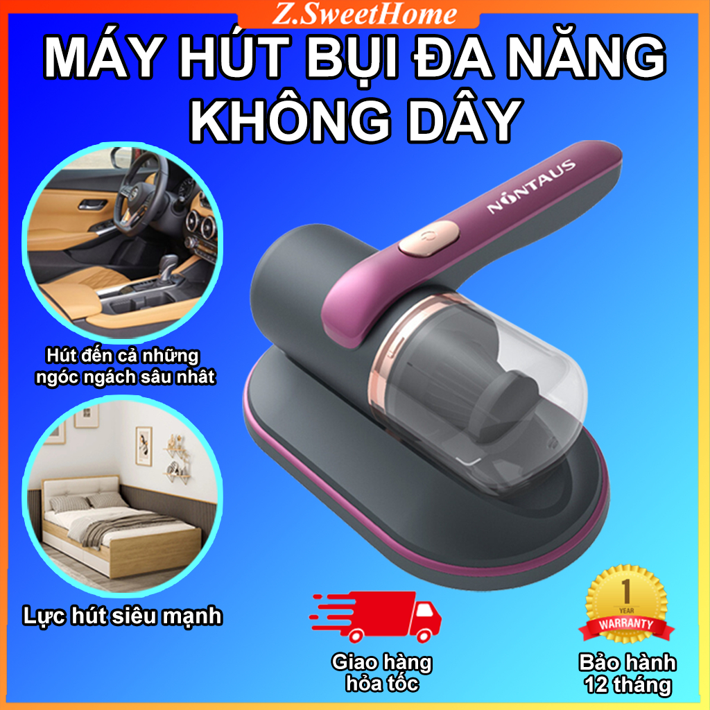 Máy Hút Bụi Mini Cầm Tay Không Dây Cao Cấp, Làm Sạch Bụi Mịn Bụi Vải, Máy Hút Bụi Oto Tiện Lợi, Lực Hút Mạnh