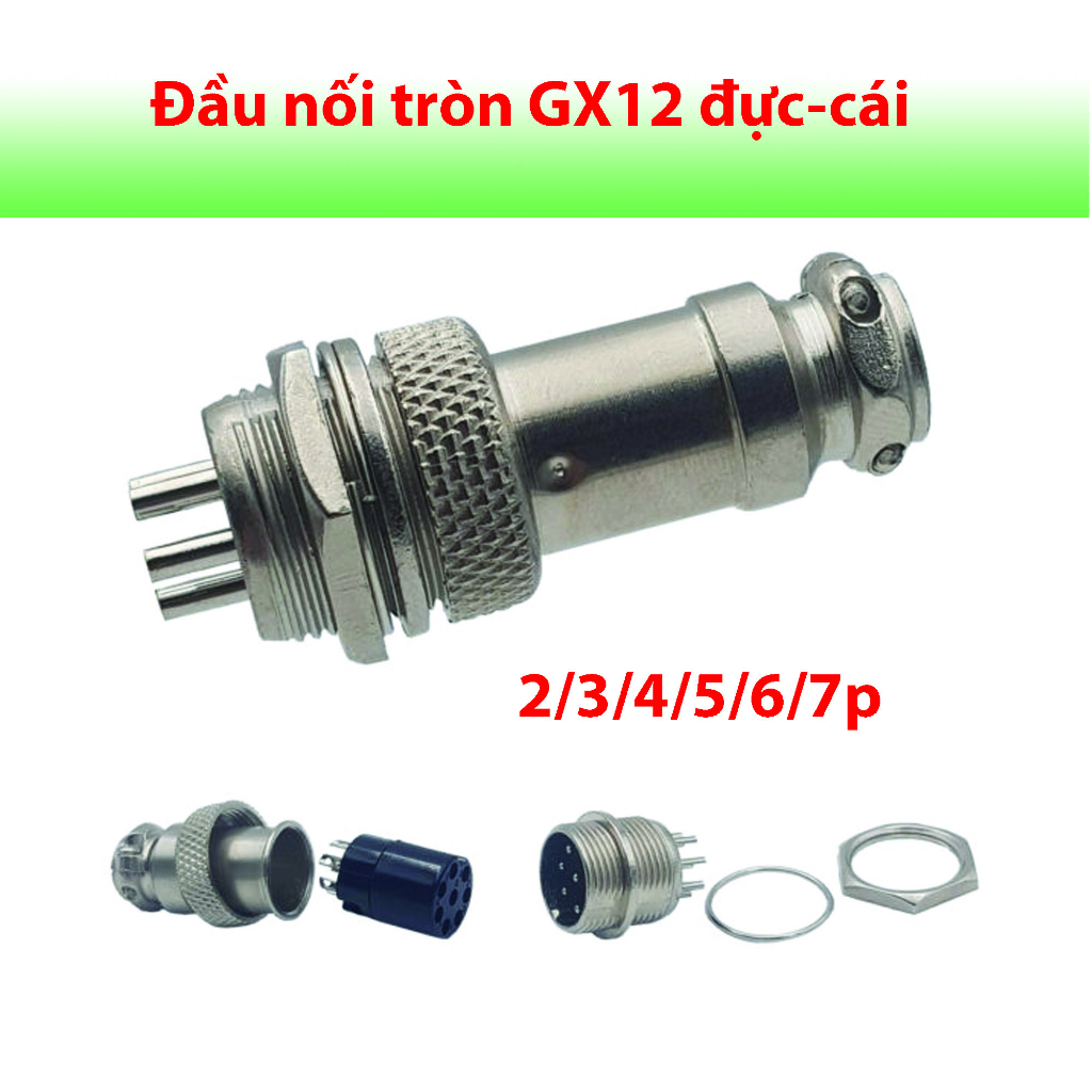 Đầu nối GX12