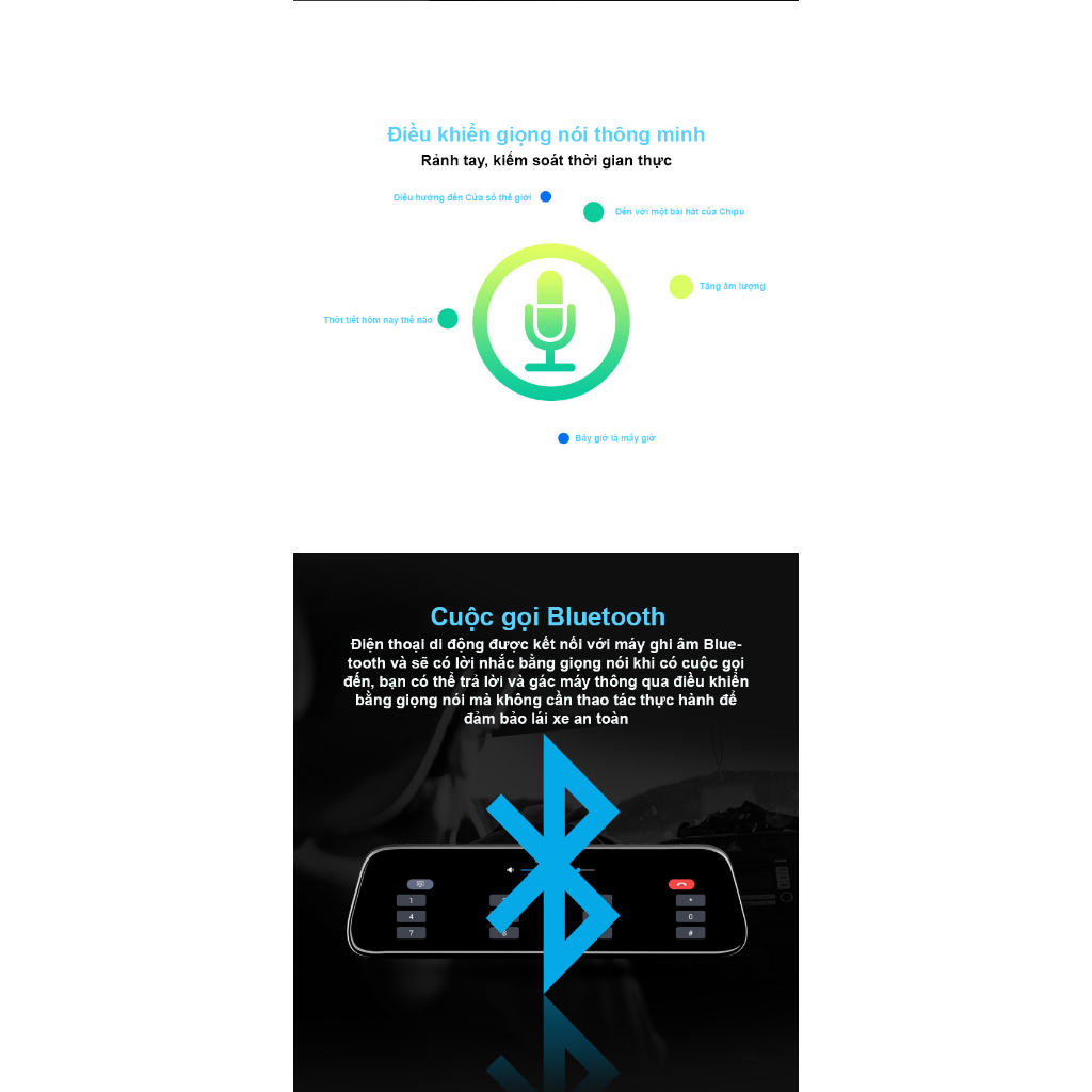 Camera hành trình ô tô S10 Vietmap S2  Full HD Cảm ứng trước sau - Tích Hợp Đầy Đủ Tính Năng Như Điện Thoại Thông Minh | BigBuy360 - bigbuy360.vn