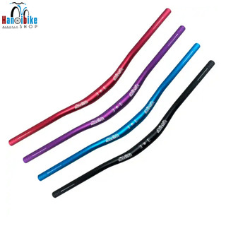  Ghi đông xe đạp MTB nhôm Magicbros nhiều màu cong cánh én 