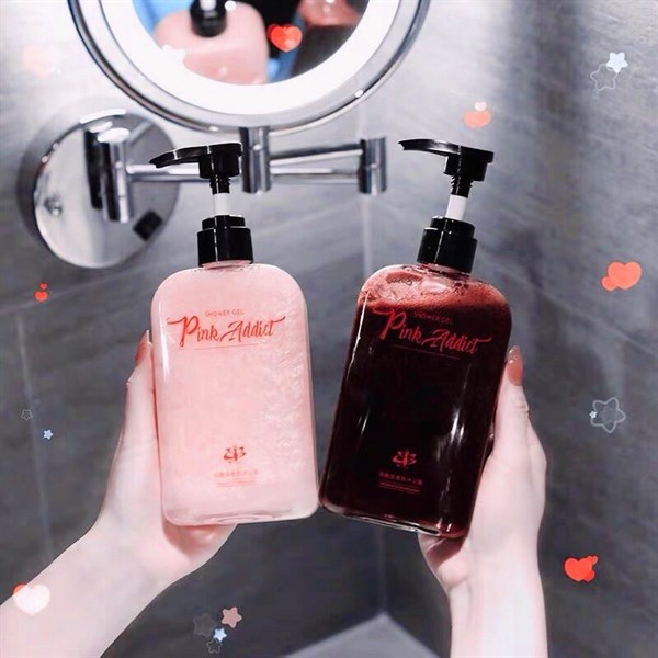 Sữa tắm nước hoa PiNK ADDICT 420ML DIY tự pha Hương thơm quyến rũ và bí ẩn