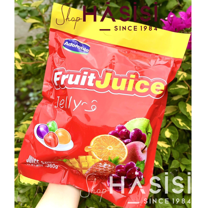 Kẹo Dẻo Trái Cây Hồng Kông ADORABLE/ADOREBA - Juice Sugar 360g