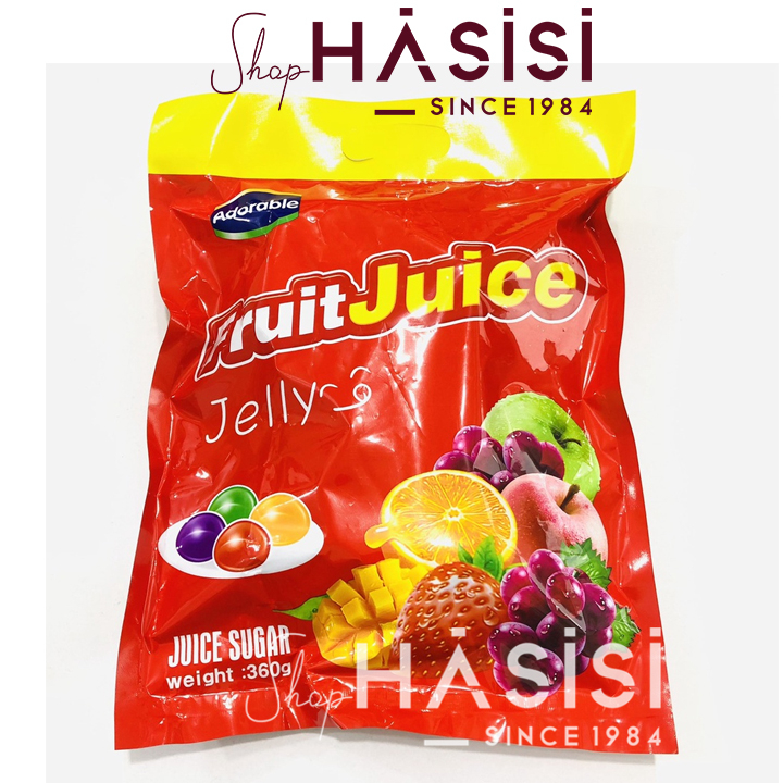 Kẹo Dẻo Trái Cây Hồng Kông ADORABLE/ADOREBA - Juice Sugar 360g