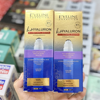 Lăn mắt Eveline Biohyaluron 4D 15ml