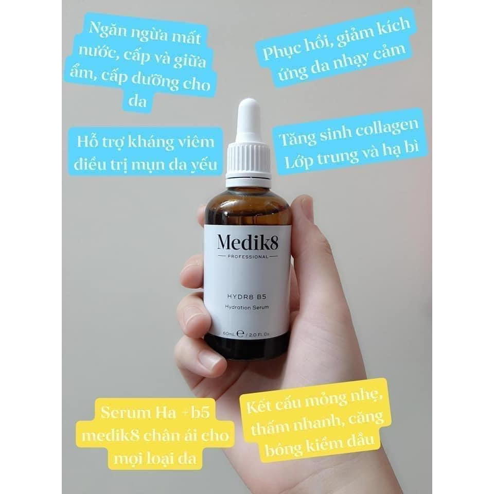 Serum phục hồi cấp ẩm Medik8 Hydr8 B5 Liquid Rehydration Serum 60ml làm dịu da mặt / Subeo Beauty
