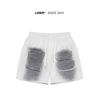 Quần ngắn túi hộp unisex lider ons khaki shorts