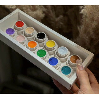 Set gel vẽ Qingyou 12 màu