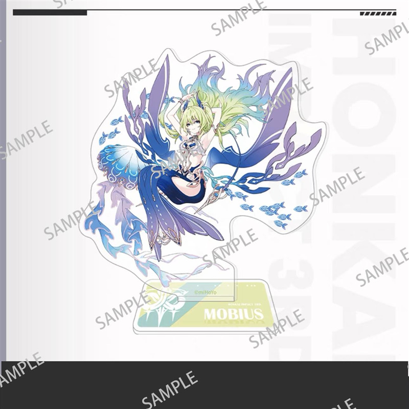 Mô hình Standee HONKAI IMPACT 3 ver CHIÊU THỨC tượng trang trí trưng bày mica acrylic anime chibi