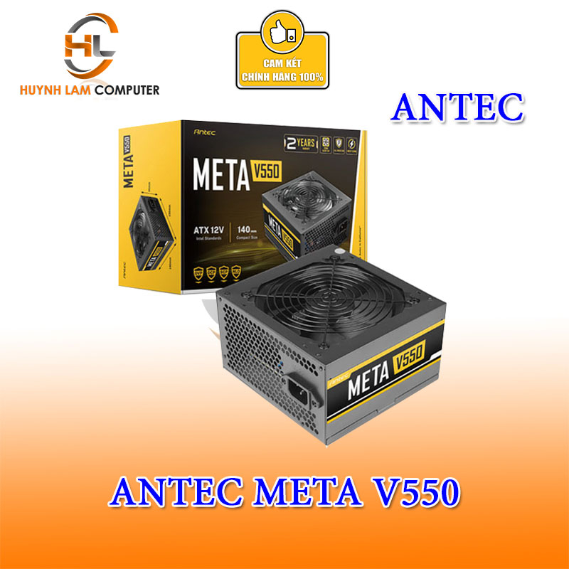 Nguồn máy tính Antec 550W Meta V550 - Khải Thiên phân phối