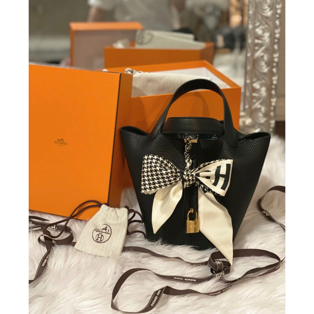 TÚI HERME PICOTIN DA BÒ SZ18