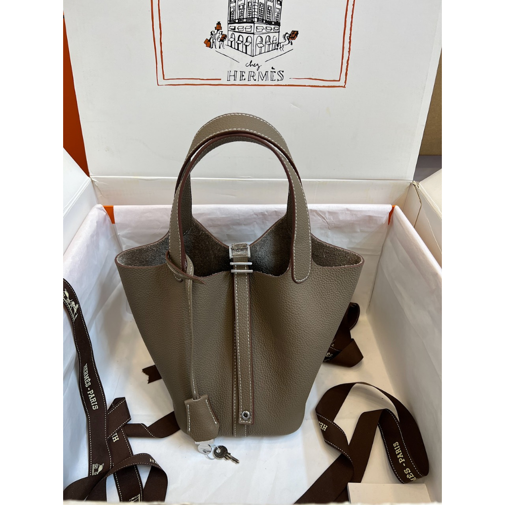 TÚI HERME PICOTIN DA BÒ SZ18