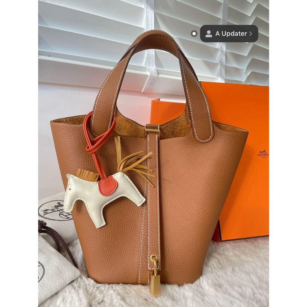 TÚI HERME PICOTIN DA BÒ SZ18