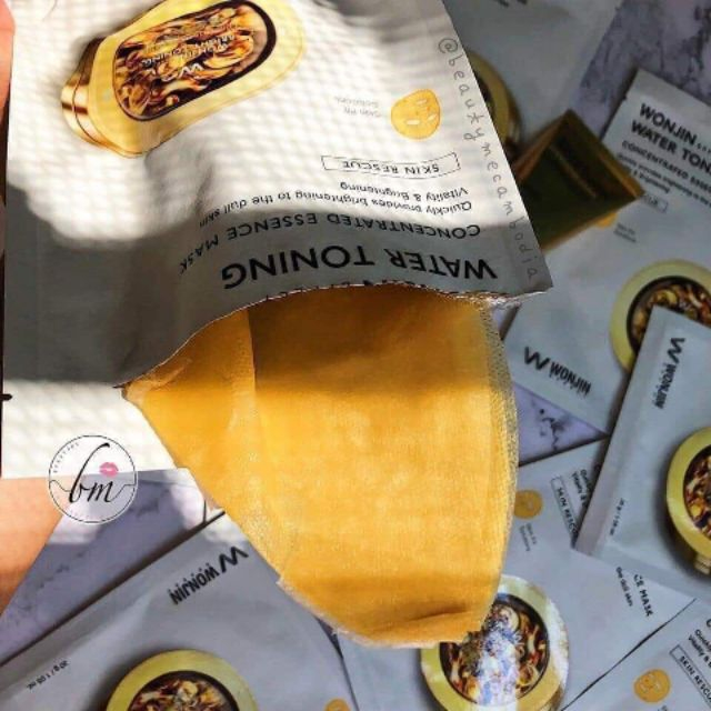 Mặt Nạ Wonjin Hàn Quốc  Chính Hãng Wonjin Effect Energy Water Toning Hydro Vial Power Rejuvenation