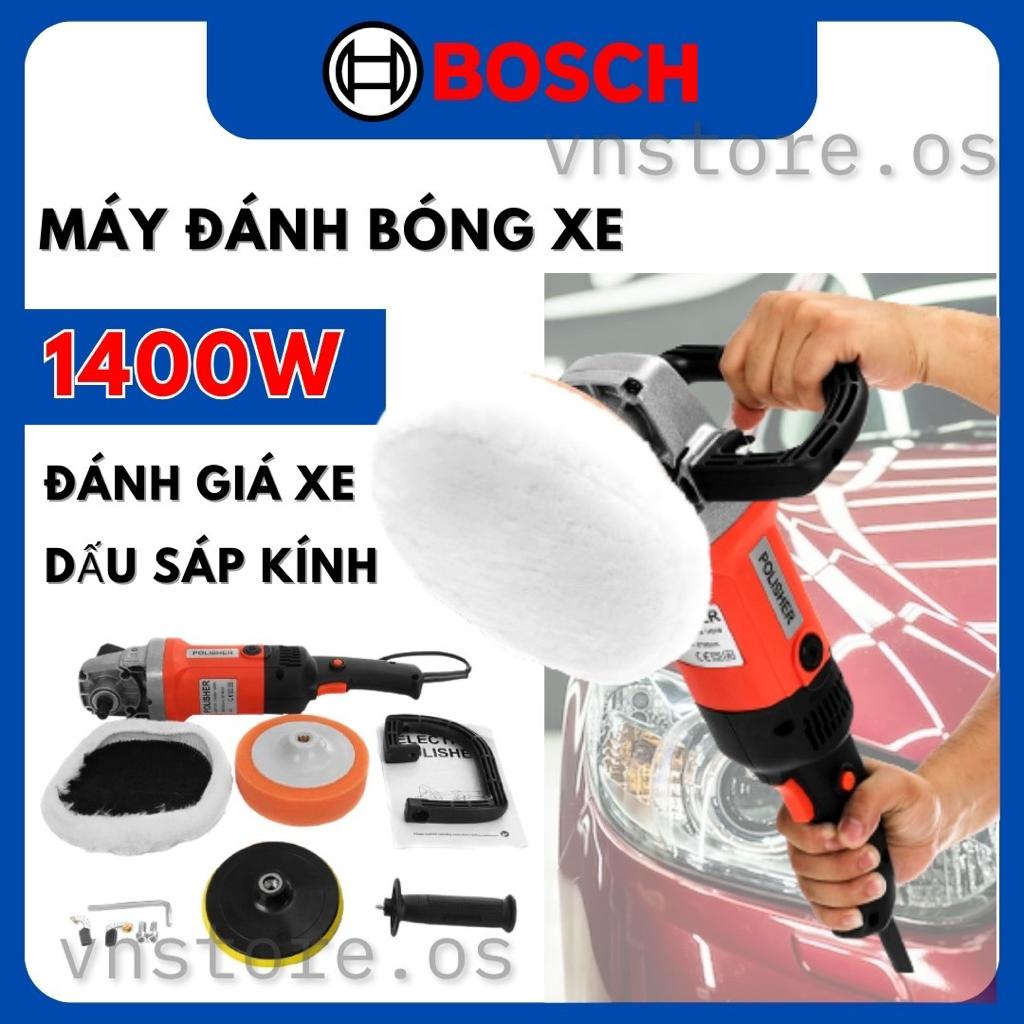 1400W Máy đánh bóng ô tô điện cầm tay / Handheld Electric Car Waxing Polisher Machine M14 Polisher 180mm Car Paint Cares