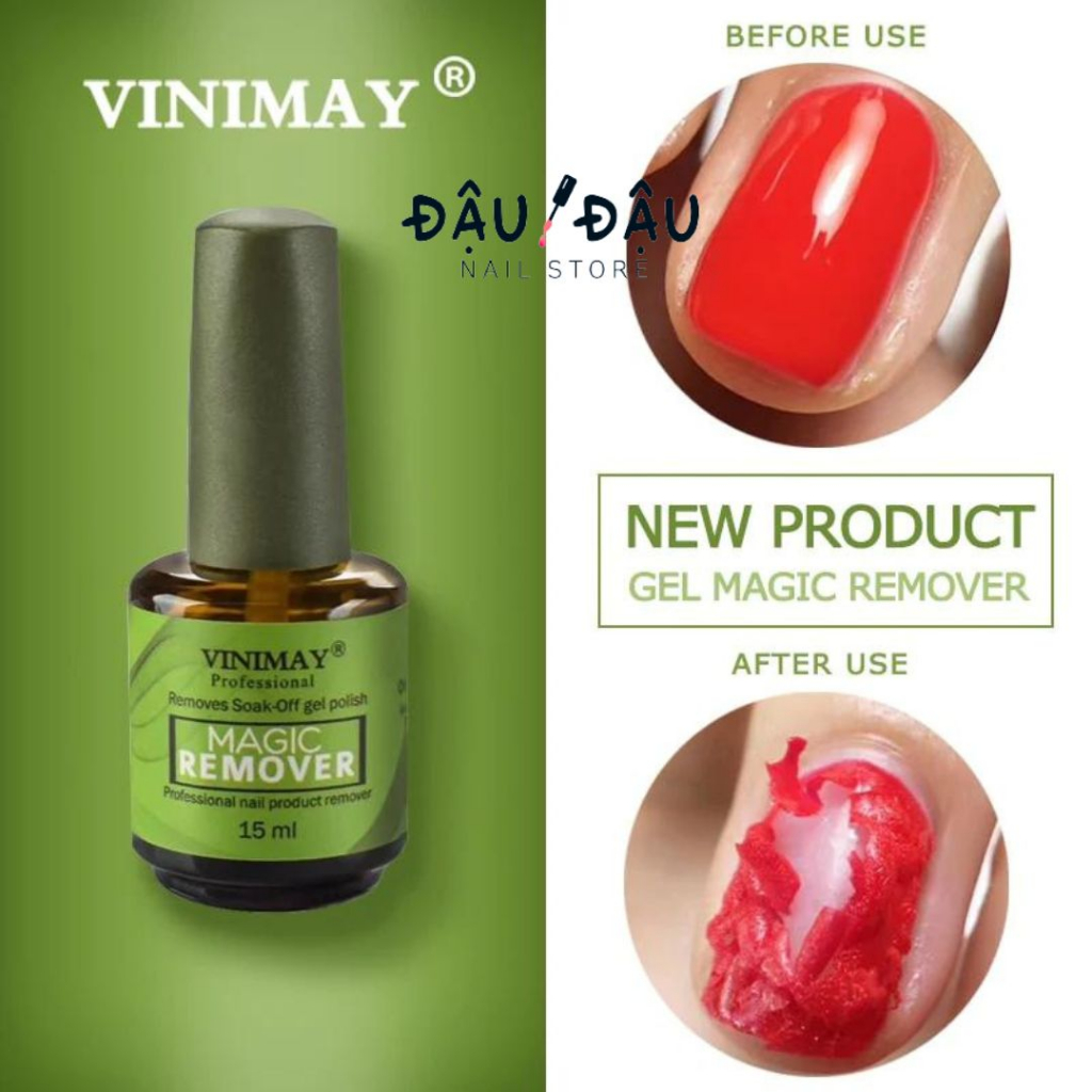 Base top cứng móng, phá gel Vinimay loại tốt - Bộ sản phẩm Vinimay