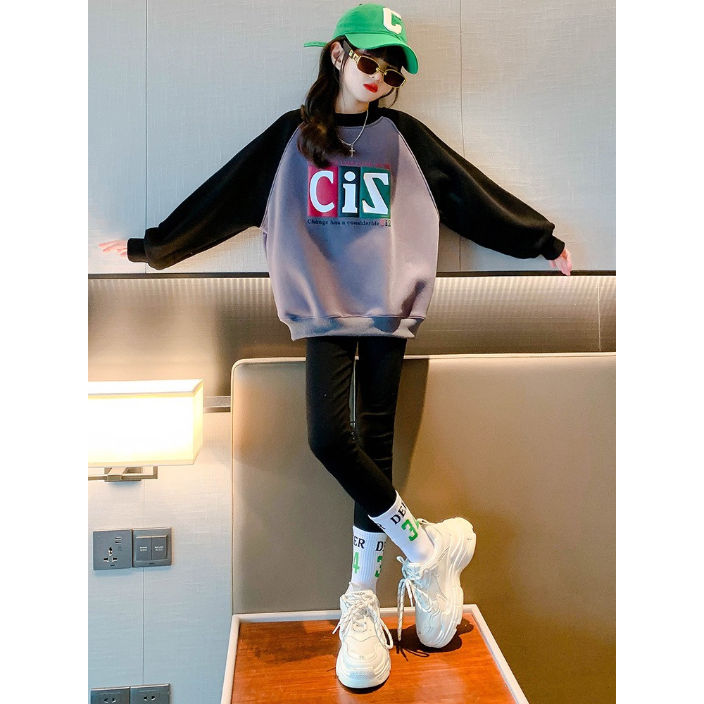 Áo nỉ thu đông cho bé gái BUBY KID FASHION b02 cho bé từ 4/5/6/7/8/9/10