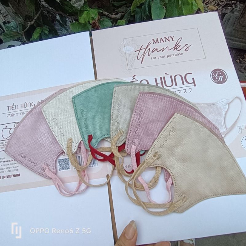 Khẩu trang 6d Tiến Hùng
