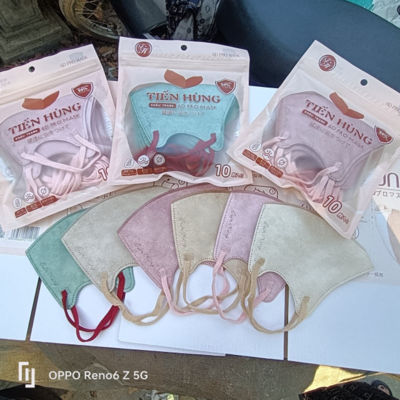 Khẩu trang 6d Tiến Hùng