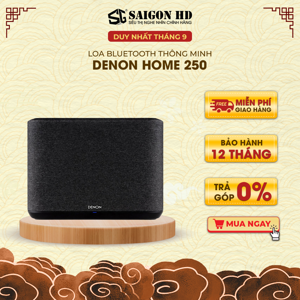 Loa thông minh DENON Home 250 - Hàng chính hãng, giá tốt, bảo hành 12 tháng