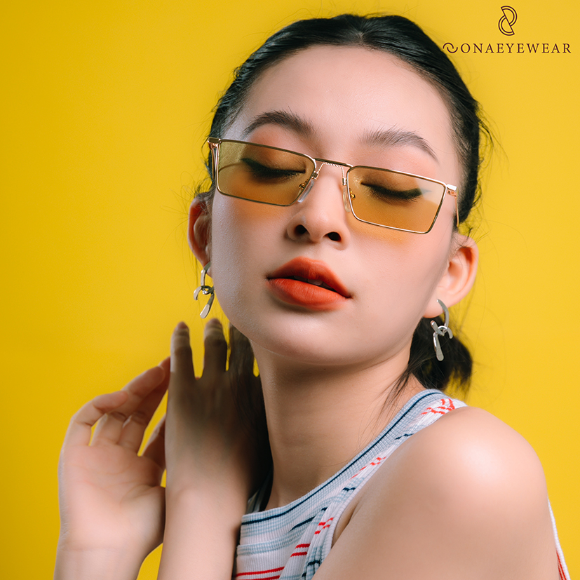 Kính râm - SONA EYEWEAR - Bản Cao Cấp  Nữ, Tròng Polycarbonate Gọng Kim Loại, Chống tia UV400