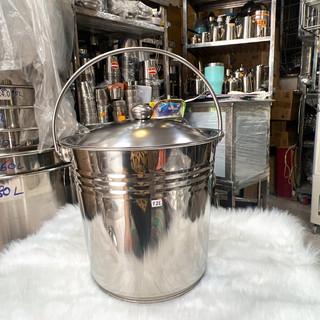 Xô Inox có nắp đậy đủ size