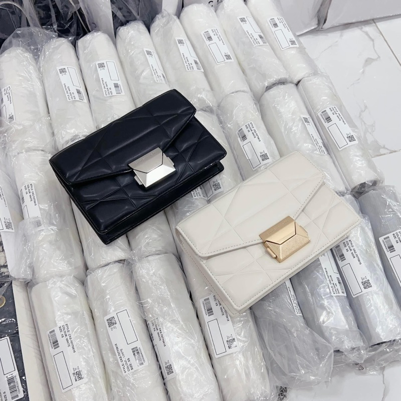 Túi đeo vai bìa thư CNKei stap clutch bag