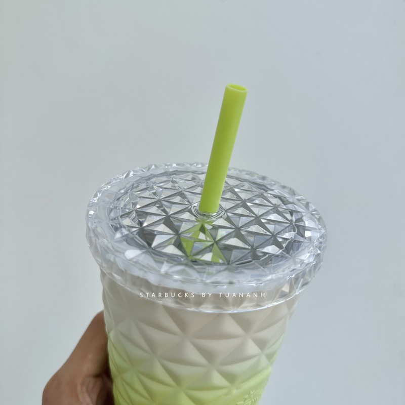 Ly Giữ Nhiệt Starbucks Dion Gradient Green 591ml