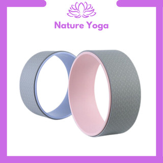 Vòng yoga đệm TPE 3D Korea - ABS chịu lực tốt, giúp massage cho cột sống, làm giảm đau lưng (Bản 13Cm)