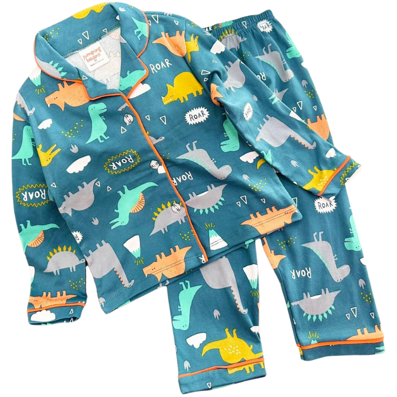 Bộ pijama tay dài cho bé trai 9-11 kg cao khoảng 85cm set đồ bé trai chất cotton mịn mát in hình đẹp Homie Kids