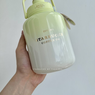 [Chính hãng] Bình Giữ Nhiệt Starbucks Gradient Green 880ml