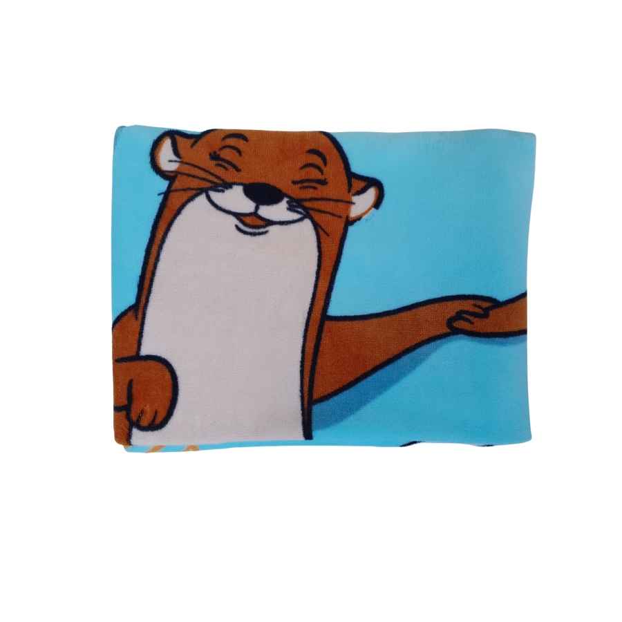 Khăn tắm hình thú cho bé xuất Nhật cotton cao cấp họa tiết ngộ nghĩnh bé rất thích,thấm nước tốt không sổ lông phai màu