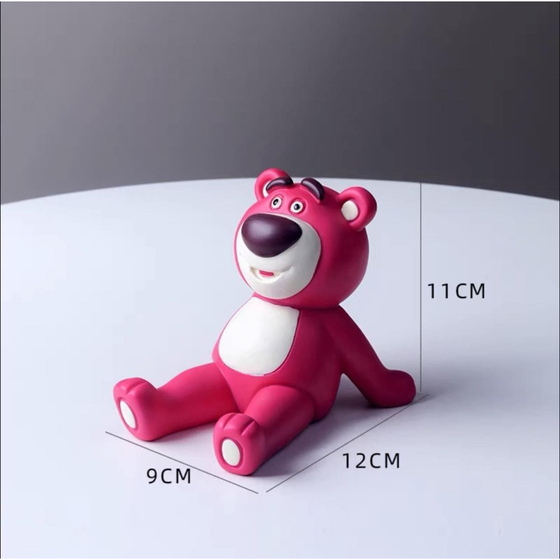 Giá Đỡ Điện Thoại / Máy Tính Bảng Hình Gấu Hồng Dễ Thương