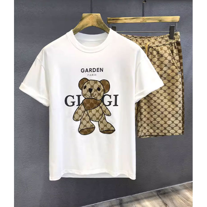 Bộ Quần Và Áo phông Gấu GIGI - Thời Trang Nam
