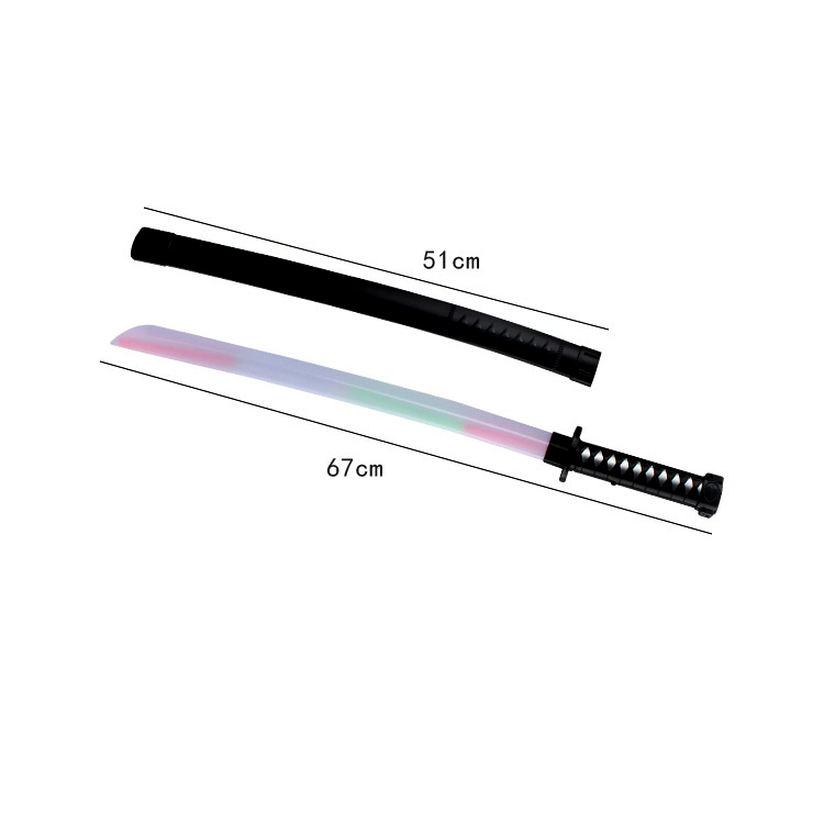 Kiếm đồ chơi trẻ em katana nhựa có đèn và âm thanh