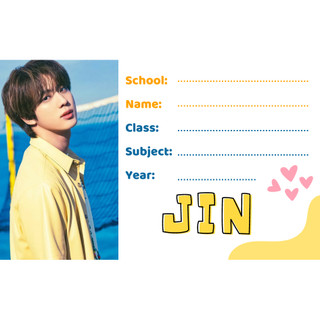 Nhãn vở BTS ngẫu nhiên 1 chiếc